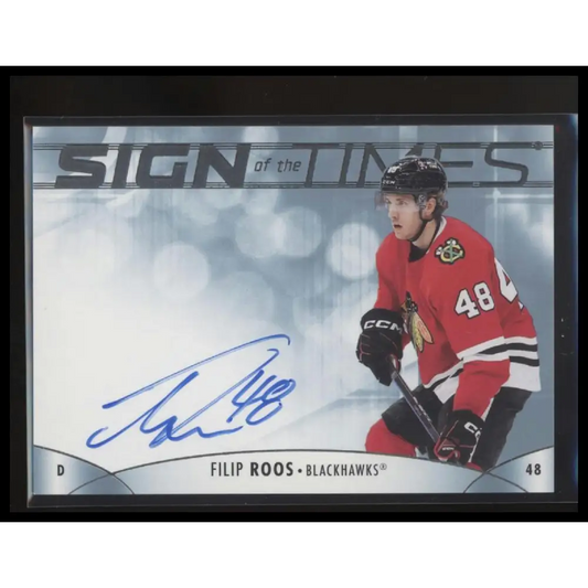 2023-24 SP Authentic #SOTT-FR Filip Roos Sign of the Times