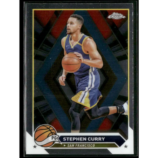 2023-24 Topps Chrome #30 Stephen Curry