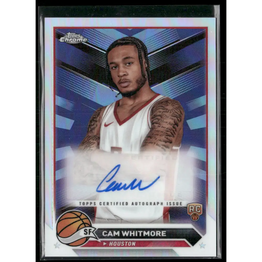 2023-24 Topps Chrome #CG-CW Cam Whitmore Autographs Purple Refractors