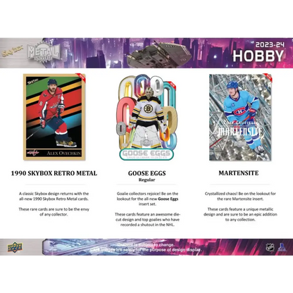 2023/24 Upper Deck Skybox Metal Universe Hockey Hobby Box