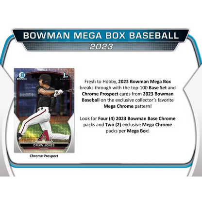 2023 Bowman Baseball Mega Box