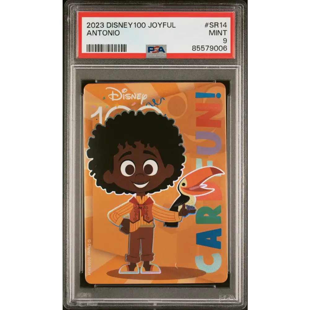 2023 CARD FUN DISNEY 100 JOYFUL ANTONIO SR14 PSA 9 - Graded Disney PSA 9