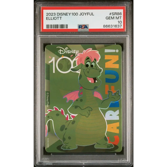 2023 CARD FUN DISNEY 100 JOYFUL ELLIOTT SR86 PSA 10 - Graded Disney PSA 10