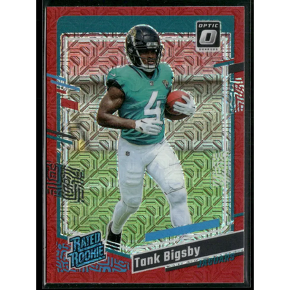 2023 Donruss Optic #252 Tank Bigsby Red Mojo