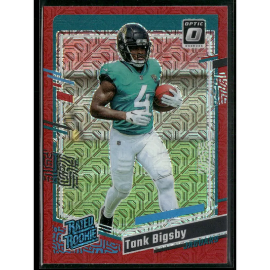 2023 Donruss Optic #252 Tank Bigsby Red Mojo