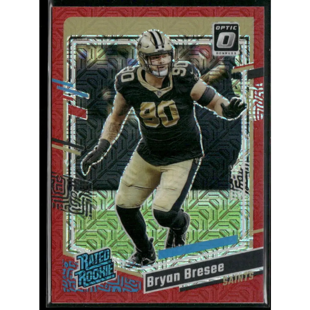 2023 Donruss Optic #276 Bryan Bresee Red Mojo