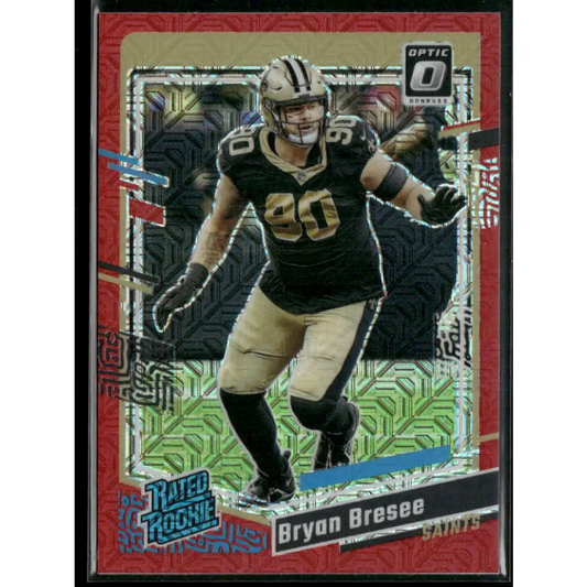 2023 Donruss Optic #276 Bryan Bresee Red Mojo