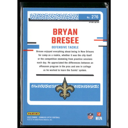 2023 Donruss Optic #276 Bryan Bresee Red Mojo