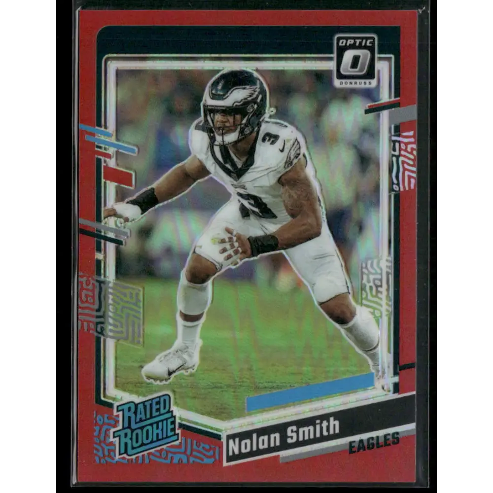 2023 Donruss Optic #283 Nolan Smith Red #/99