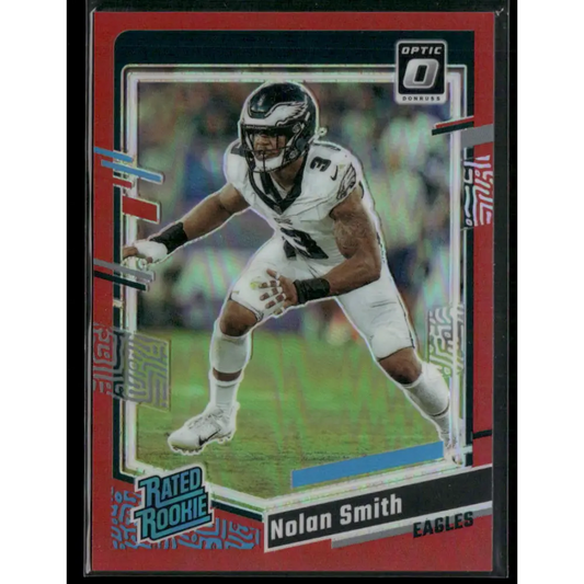 2023 Donruss Optic #283 Nolan Smith Red #/99