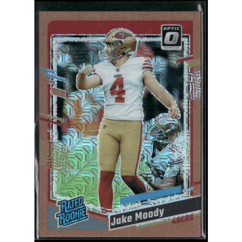 2023 Donruss Optic #289 Jake Moody Bronze Mojo #/35