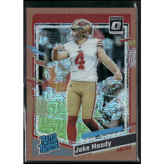 2023 Donruss Optic #289 Jake Moody Bronze Mojo #/35