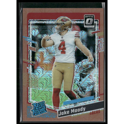 2023 Donruss Optic #289 Jake Moody Bronze Mojo #/35