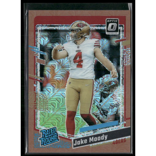 2023 Donruss Optic #289 Jake Moody Bronze Mojo #/35