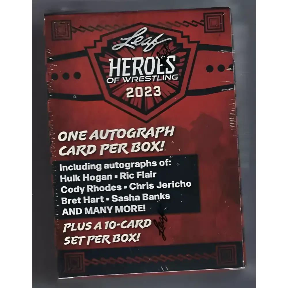 2023 Leaf Heroes of Wrestling Blaster Box