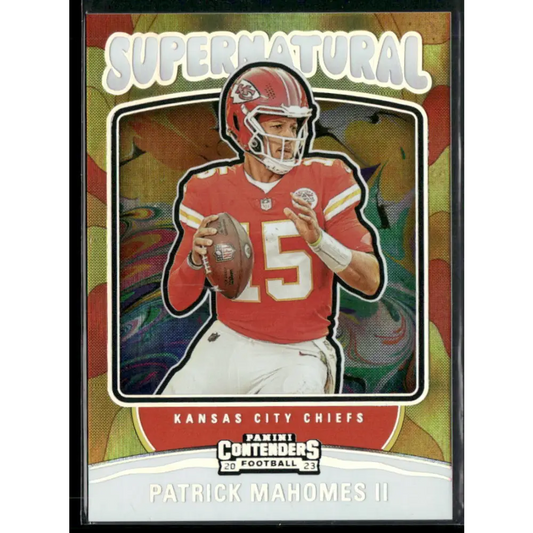 2023 Panini Contenders #10 Patrick Mahomes II Supernatural