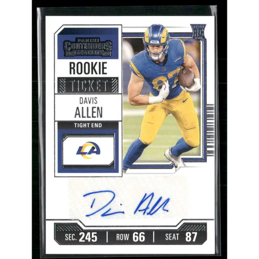 2023 Panini Contenders #228 Davis Allen