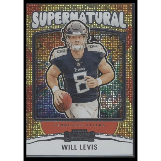 2023 Panini Contenders #5 Will Levis Supernatural