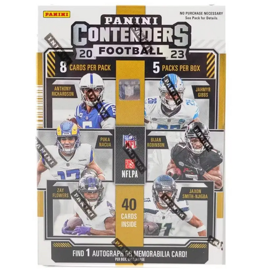 2023 Panini Contenders Football 5-Pack Blaster Box
