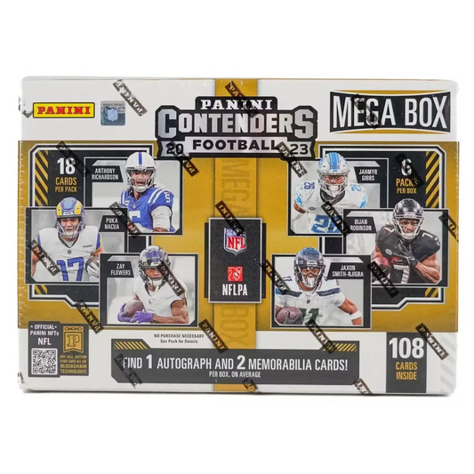 2023 Panini Contenders Football Mega Box (Teal Parallels)