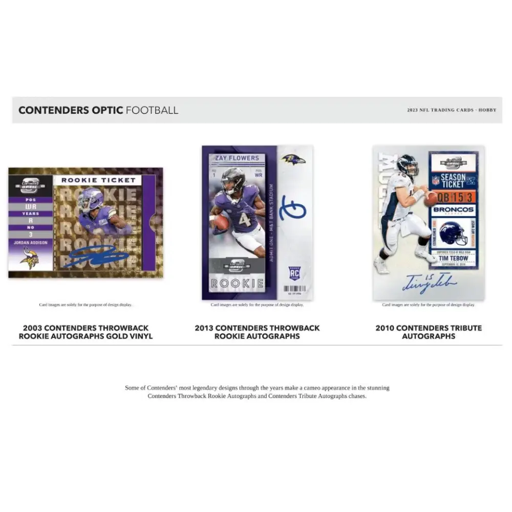 2023 Panini Contenders Optic NFL Trading Card Box (Hobby)
