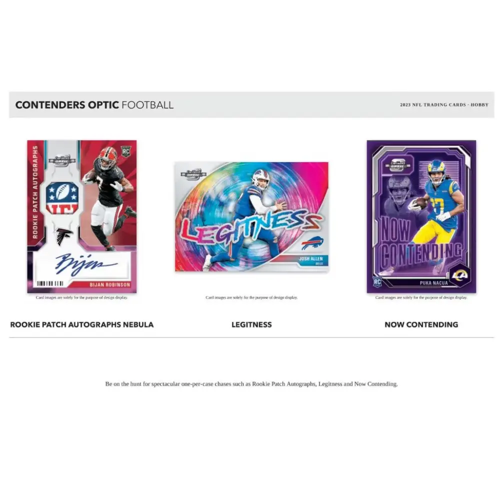 2023 Panini Contenders Optic NFL Trading Card Box (Hobby)