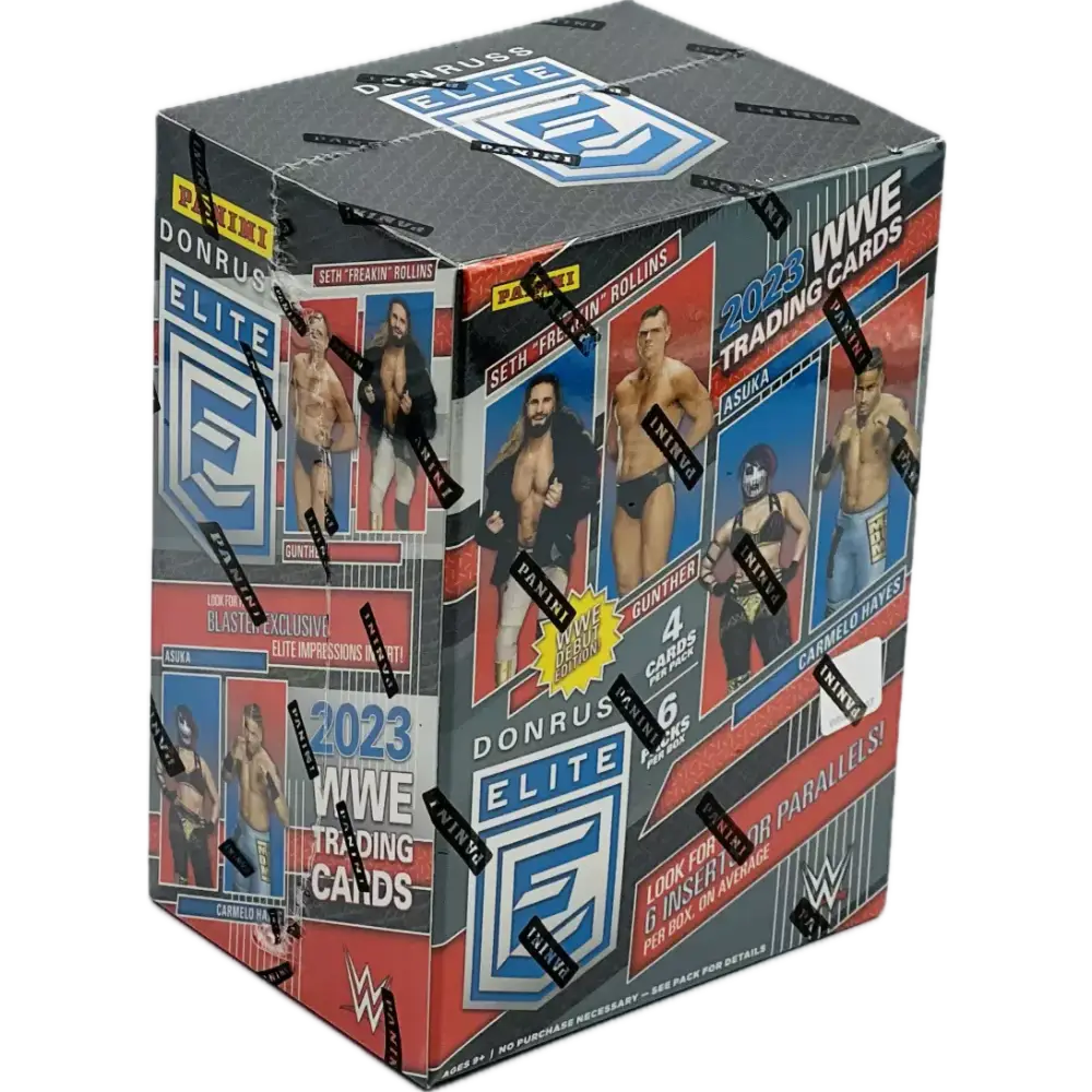 2023 Panini Donruss Elite WWE Wrestling 6-Pack Blaster Box