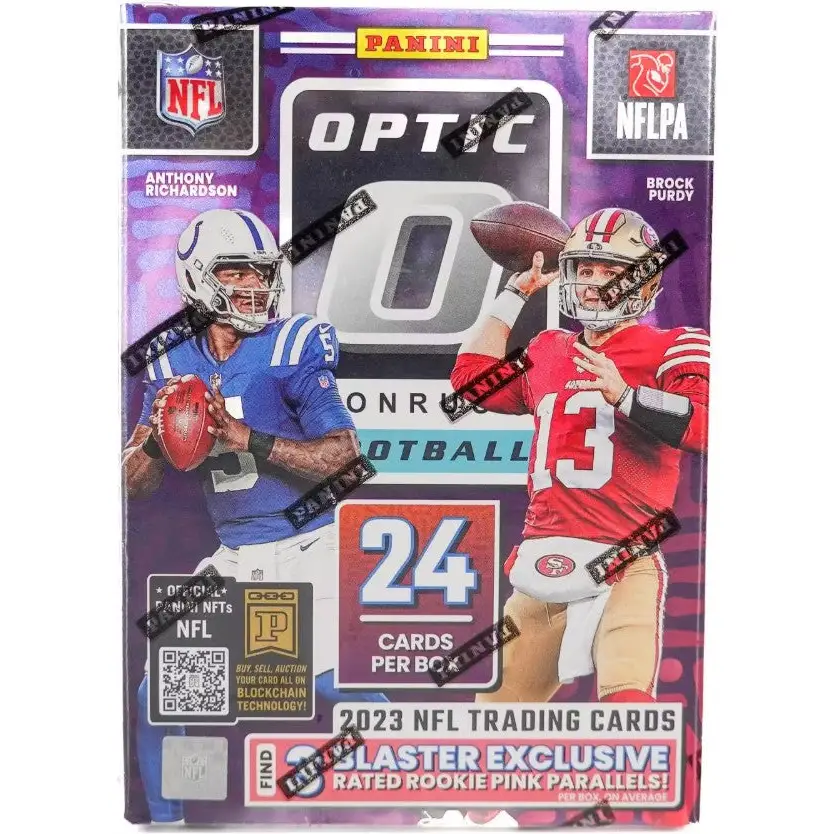 2023 Panini Donruss Optic Football 6-Pack Blaster Box (Pink Parallels)