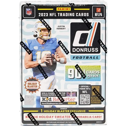 2023 Panini NFL Donruss Holiday Blaster Box Trading Cards