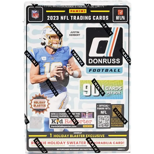 2023 Panini NFL Donruss Holiday Blaster Box Trading Cards