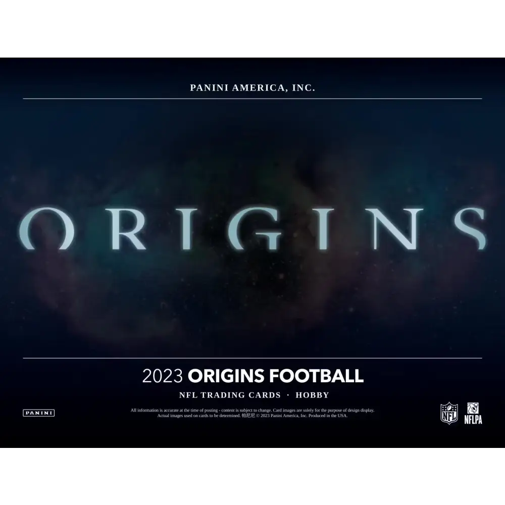 2023 Panini Origins Football Hobby Box