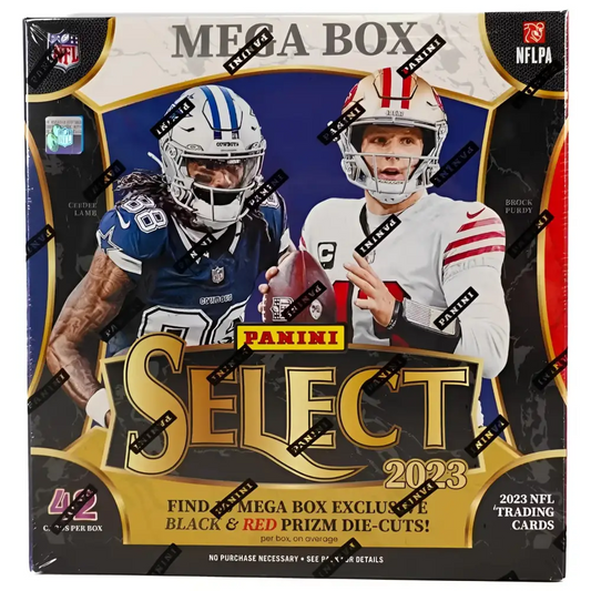 2023 Panini Select Football Mega Box (Black & Green Prizm Die Cuts!)