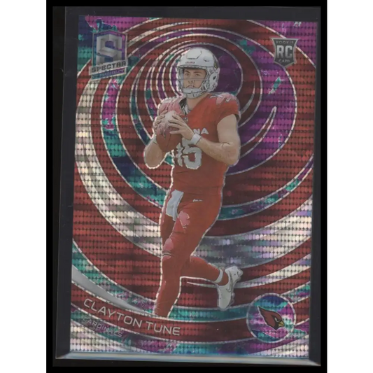 2023 Panini Spectra #175 Clayton Tune Celestial #/99