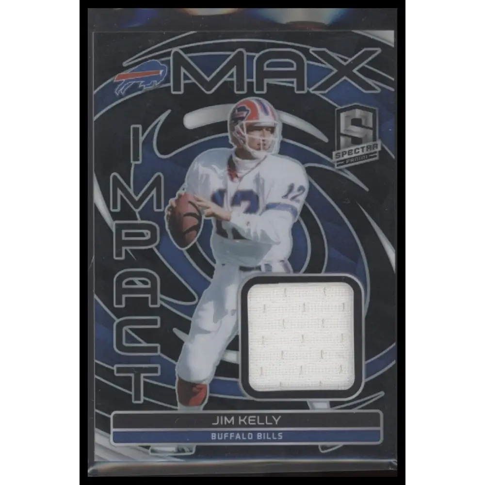 2023 Panini Spectra #MI-JKE Jim Kelly Max Impact #/99