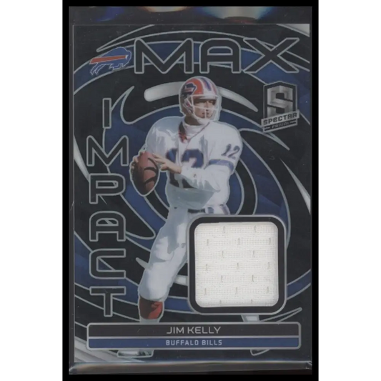 2023 Panini Spectra #MI-JKE Jim Kelly Max Impact #/99
