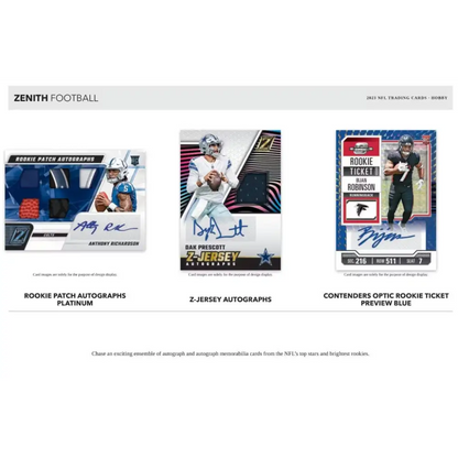 2023 Panini Zenith Football Hobby Box