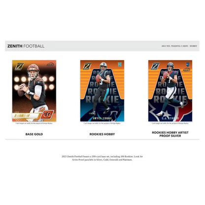 2023 Panini Zenith Football Hobby Box