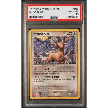 2023 POKEMON CHARIZARD & HO-OH ex DECK STANTLER #16 PSA 10 - Graded Pokémon PSA 10