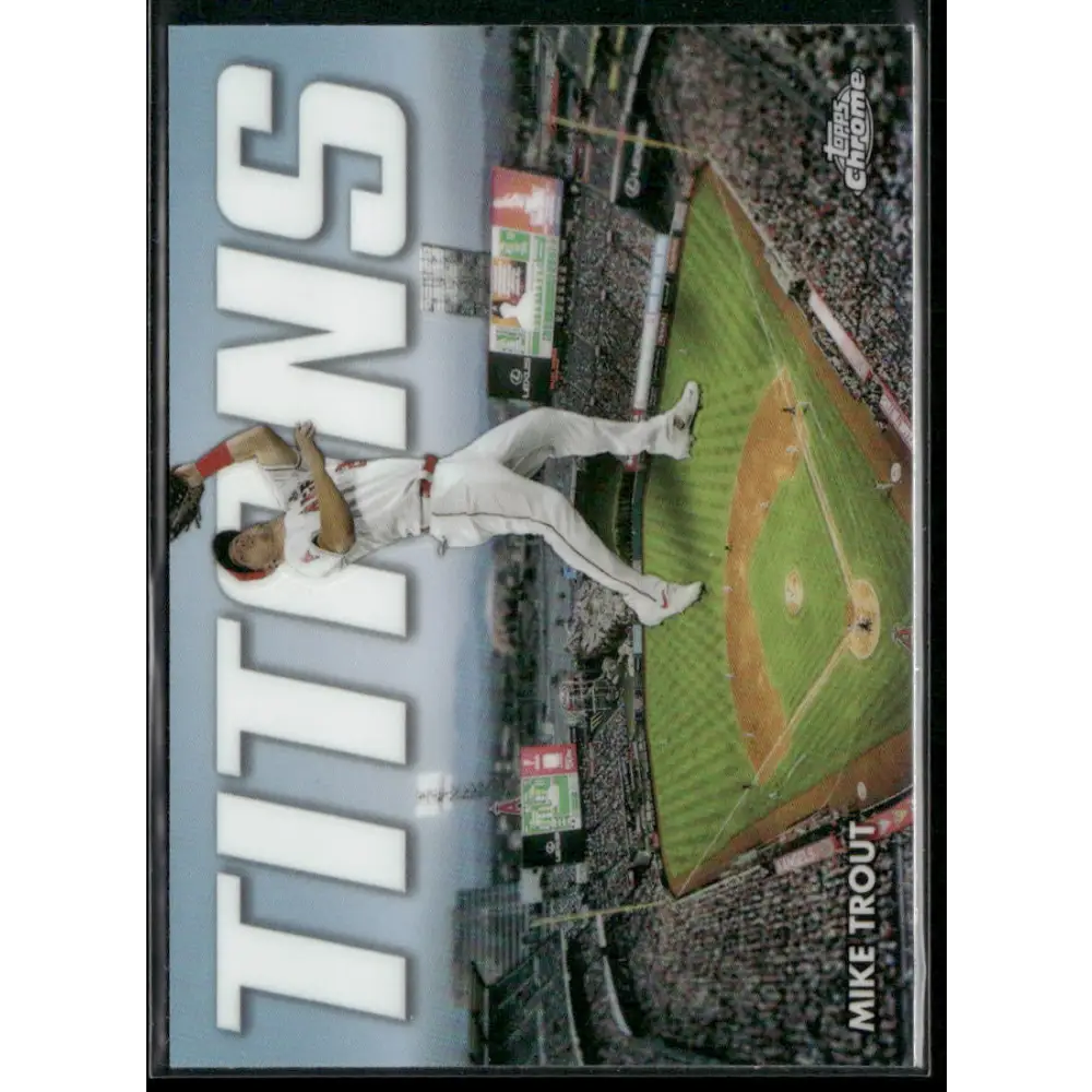 2023 Topps Chrome #CT-3 Mike Trout Titans