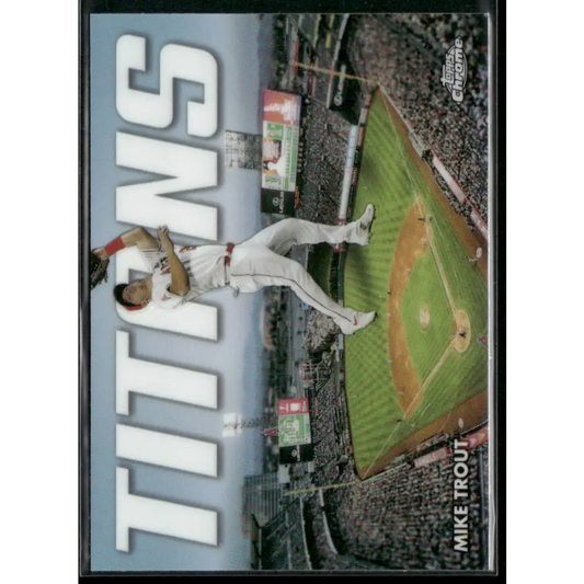 2023 Topps Chrome #CT-3 Mike Trout Titans