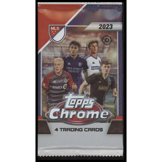2023 Topps Chrome MLS Hobby Box Single Pack
