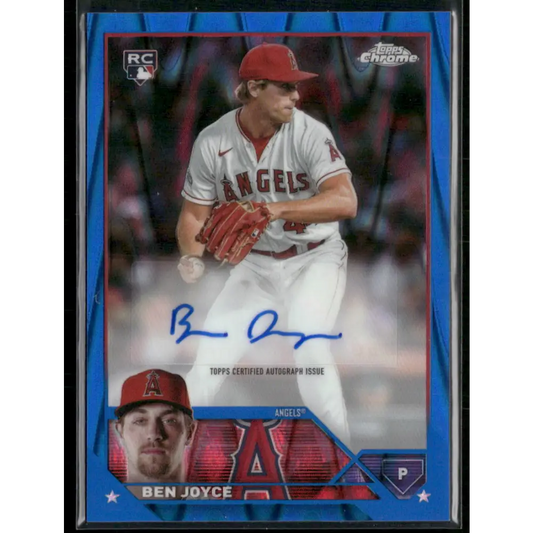 2023 Topps Chrome Update #AC-BEJ Ben Joyce Autographs Blue #/150