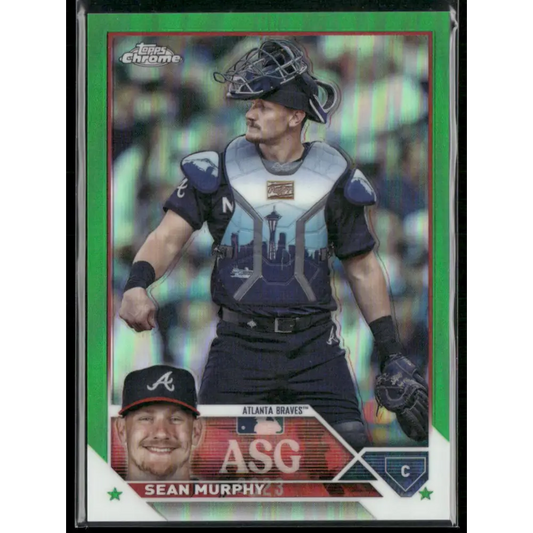 2023 Topps Chrome Update #ASGC-23 Sean Murphy 2023 All-Star Game Green #/99