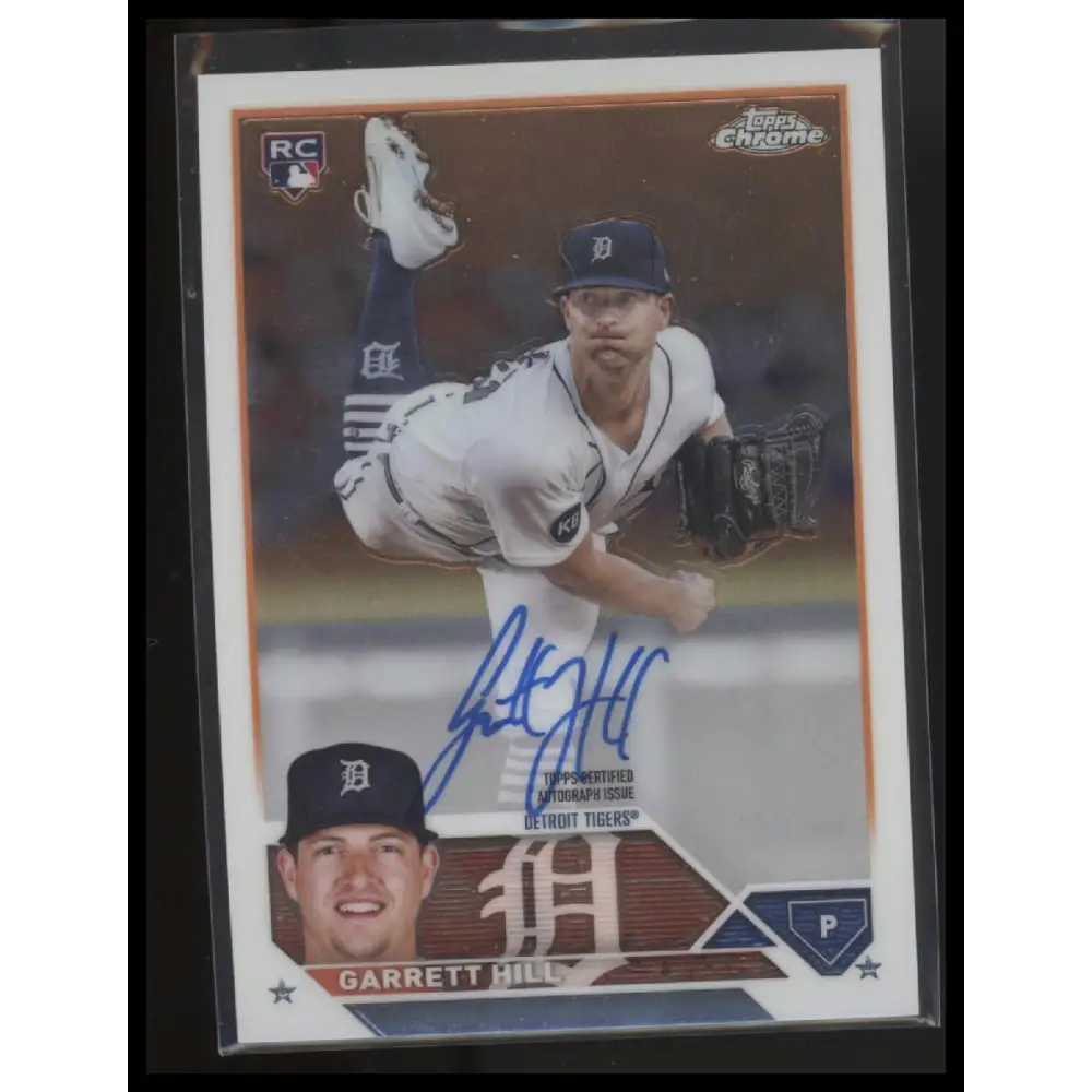 2023 Topps Chrome Update #RA-GH Garrett Hill Autographs