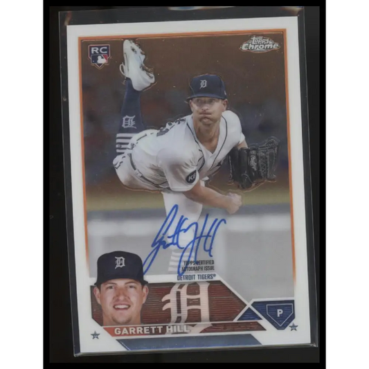 2023 Topps Chrome Update #RA-GH Garrett Hill Autographs