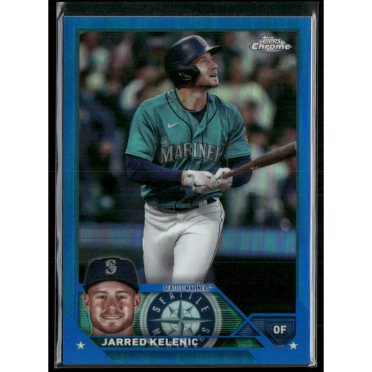 2023 Topps Chrome Update #USC68 Jarred Kelenic Blue #/150