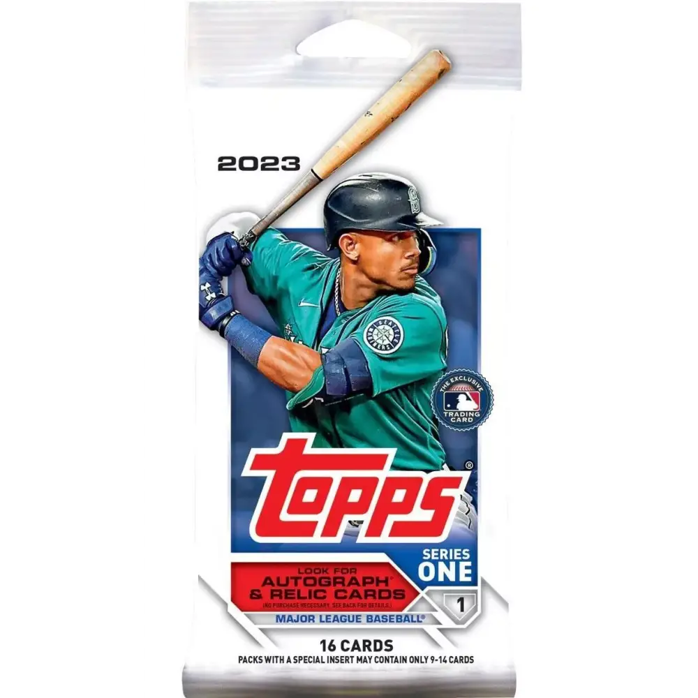 2023 TOPPS Series One RETAIL MLB Baseball Trading Card Pack - 16 Cards