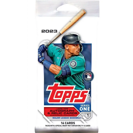 2023 TOPPS Series One RETAIL MLB Baseball Trading Card Pack - 16 Cards