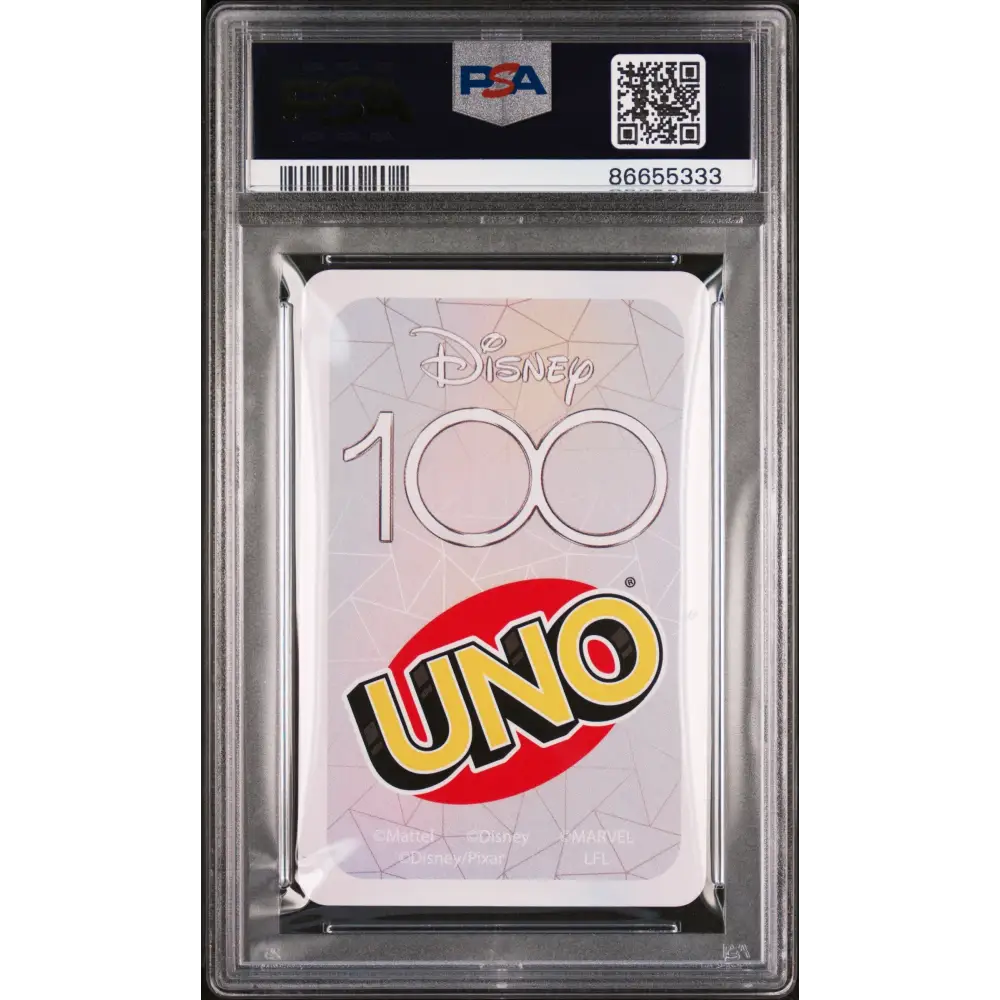 2023 UNO DISNEY 100 DARTH VADER YELLOW 4 PSA 10 - Graded Disney PSA 10