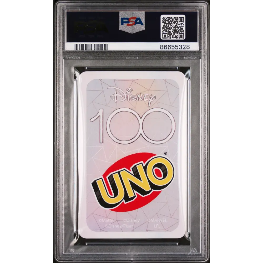 2023 UNO DISNEY 100 IRONMAN YELLOW 6 PSA 10 - Graded Disney PSA 10